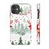 Nordic Christmas Print - Impact Resistant Phone Case iPhone 11 Glossy